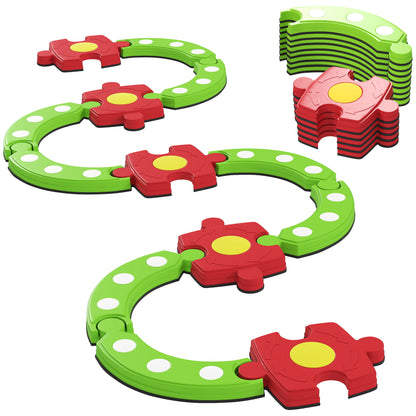 13 PCS Kids Balance Beam Stepping Stones Set