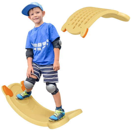 Balance Board for Kids - Yellow