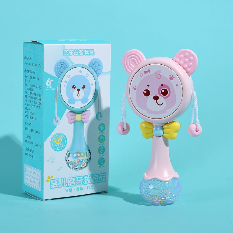 Musical Light Up Baby Rattle Stick