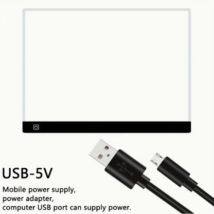 Adjustable Light-transmitting Drawing Board for Kids