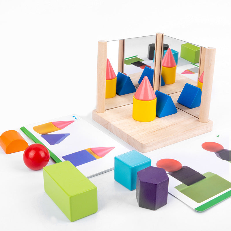 Geometric Shape Cognitive Spatial Training Toy