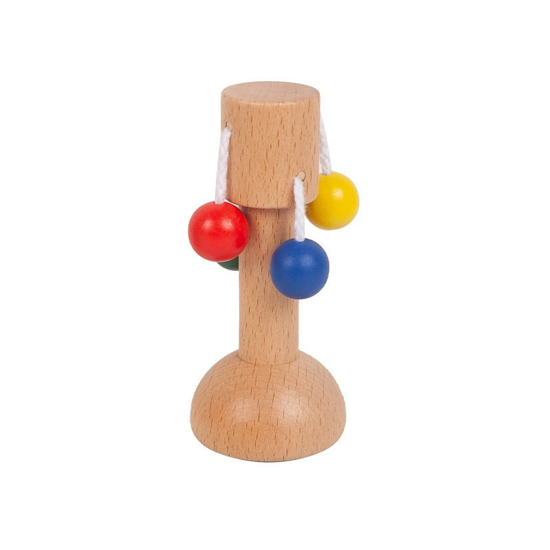 Montessori Teaching Aids Infant Wooden Interactive Educational Toys