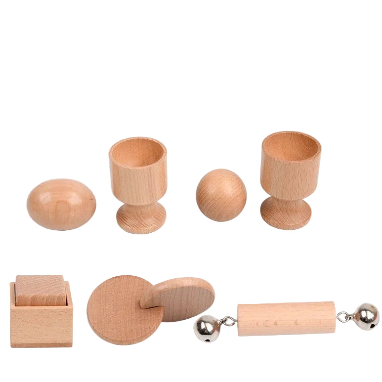 Montessori Teaching Aids Infant Wooden Interactive Educational Toys
