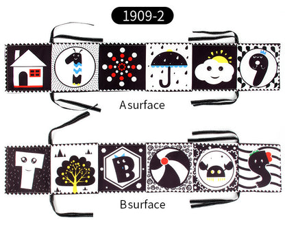 Infant Early Education Educational Toys Double Sided Cloth Book