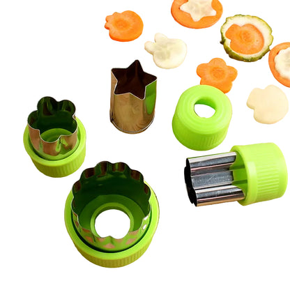 Vegetable Fruit Flowers Cartoon Cutter Mold Cake Cookie Biscuit Cutting Shape Tools