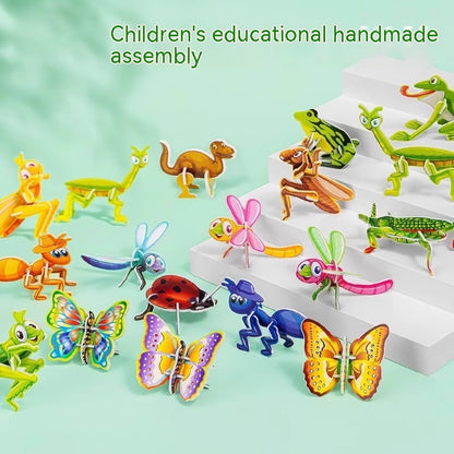 3D Animal Puzzle DIY Toy