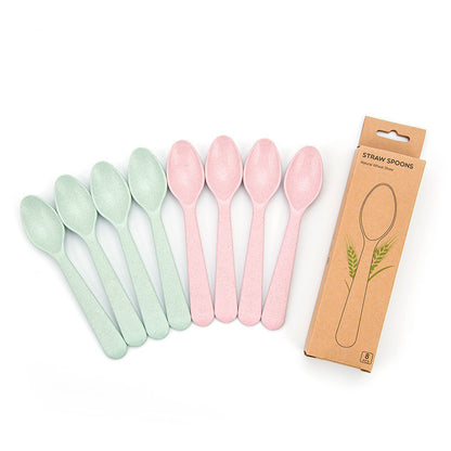 Wheat Straw Kids Cutlery Set
