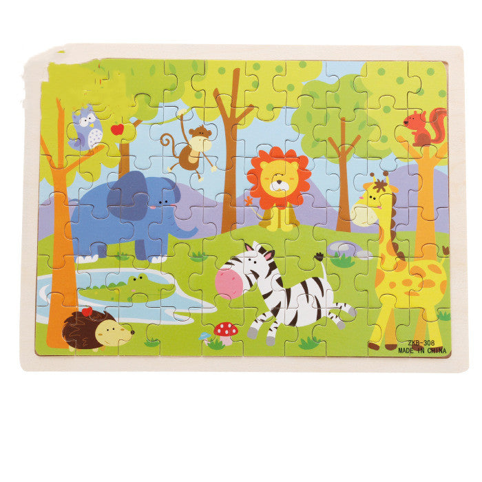 Wooden Early Education Puzzle Set