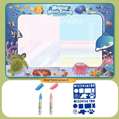Large Reusable Water Canvas Drawing Mat