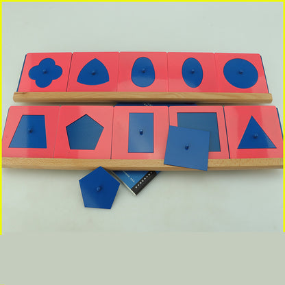 Sensory Teaching Iron Geometric Panel Montessori