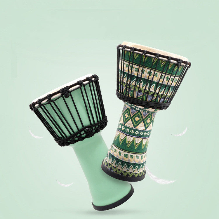 Handmade Sheepskin African Drum