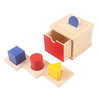 Montessori Imbucare Box with Interchangeable Lid