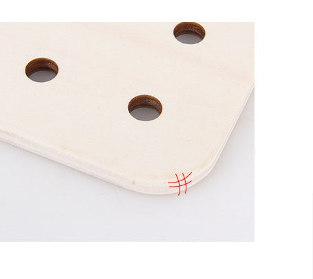 Creative Animal Threading Board for Preschool Education