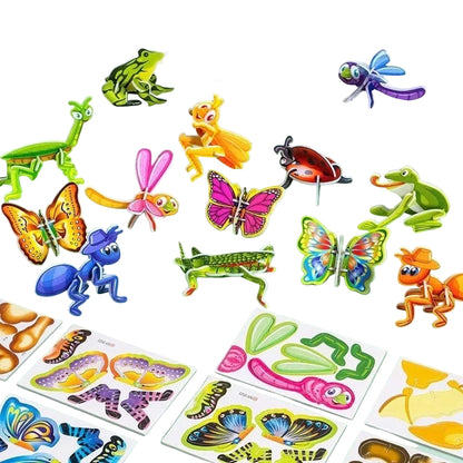3D Animal Puzzle DIY Toy