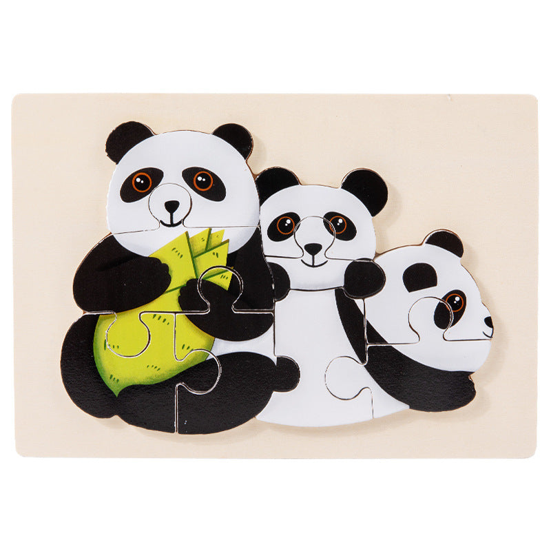 Three-Dimensional Puzzle Blocks Toys