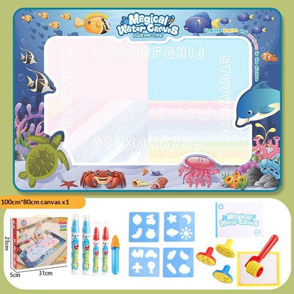Large Reusable Water Canvas Drawing Mat
