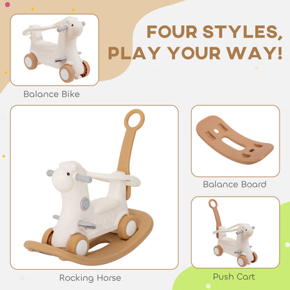 4-in-1 Rocking Horse for Toddlers