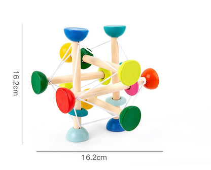 Wooden Grip Squeeze Sensory Toy