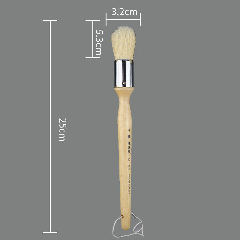 Large Bristles Oil and Acrylic Paint Brush