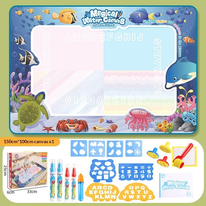 Large Reusable Water Canvas Drawing Mat