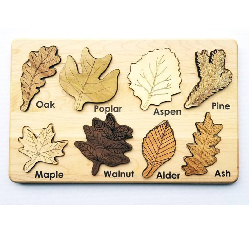 Leaves Montessori Stem Puzzle