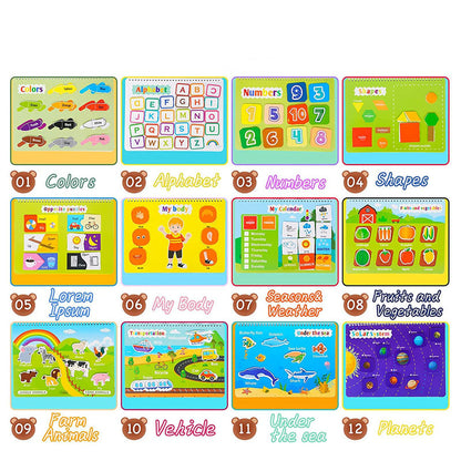 Early Education Flip Book Toy