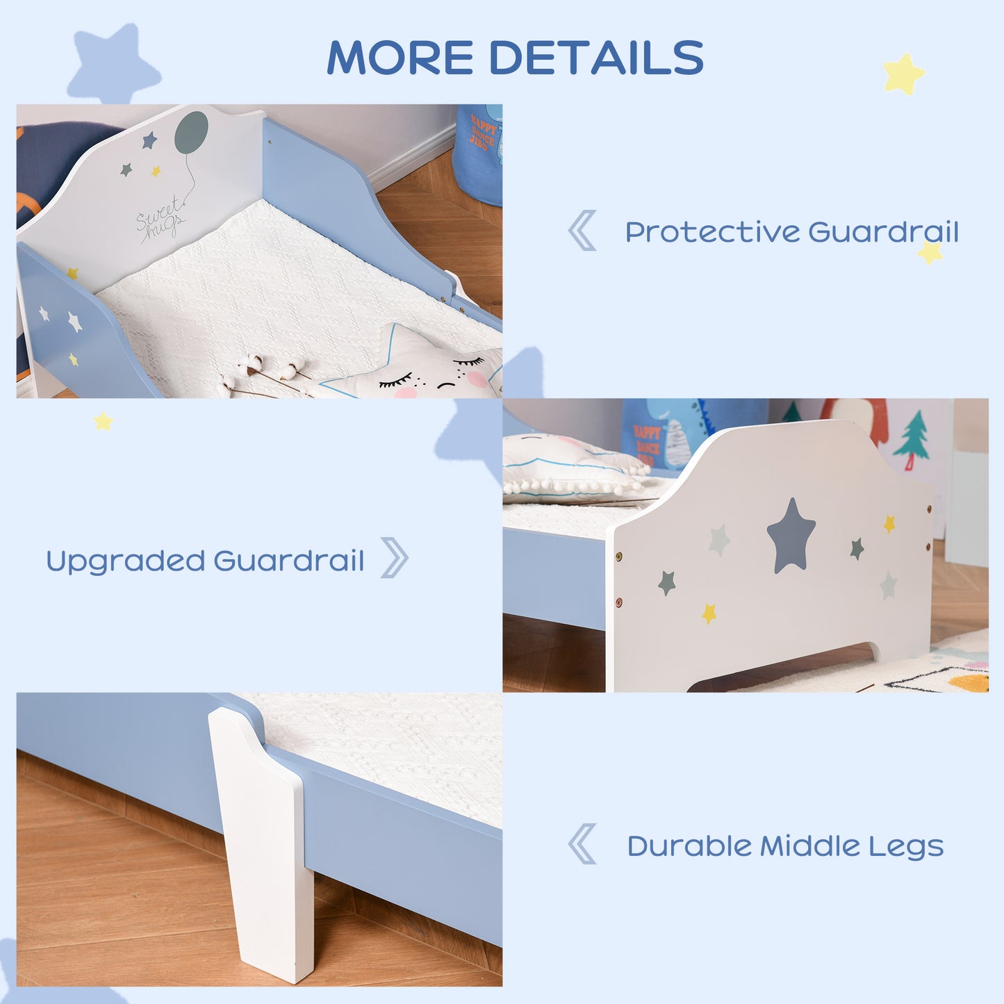Low-Rise Toddler Floor Bed