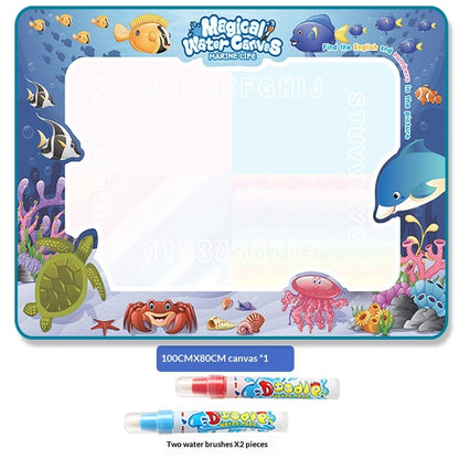 Large Reusable Water Canvas Drawing Mat