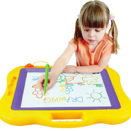 Color Plastic Paint Drawing Board for Kids