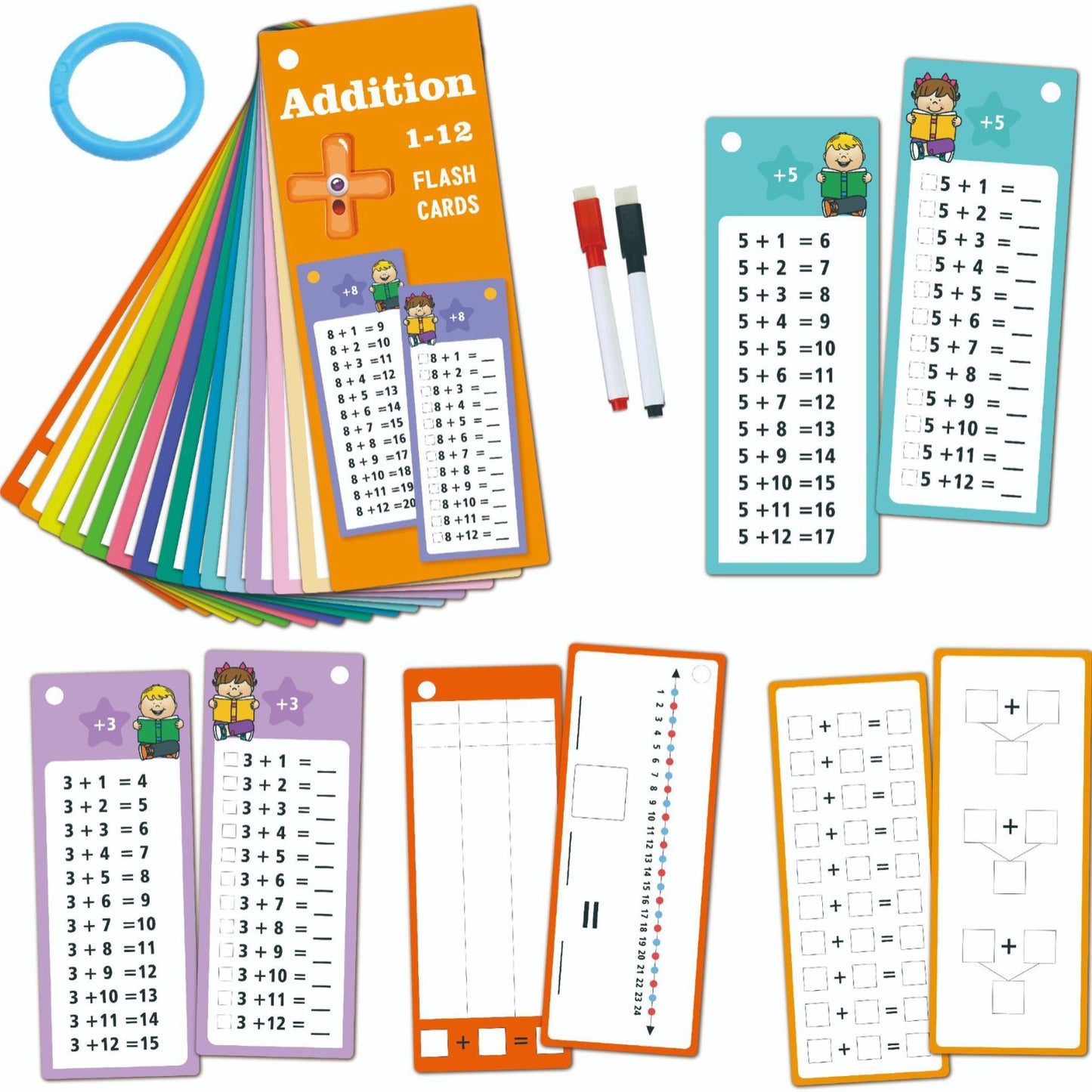 Math Learning Digital Cards for Kids