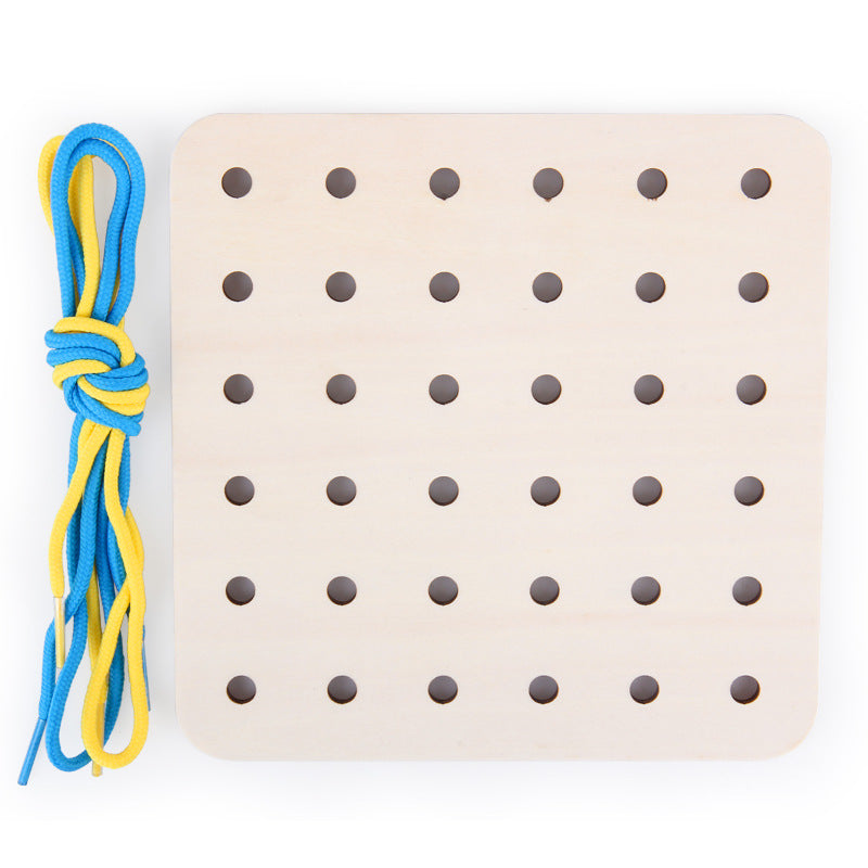 Creative Animal Threading Board for Preschool Education