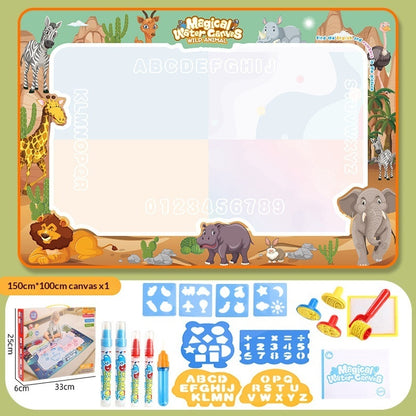 Large Reusable Water Canvas Drawing Mat