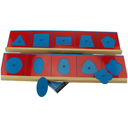 Sensory Teaching Iron Geometric Panel Montessori