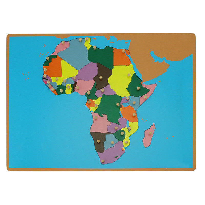 Montessori Science And Culture World Map Panel Toy