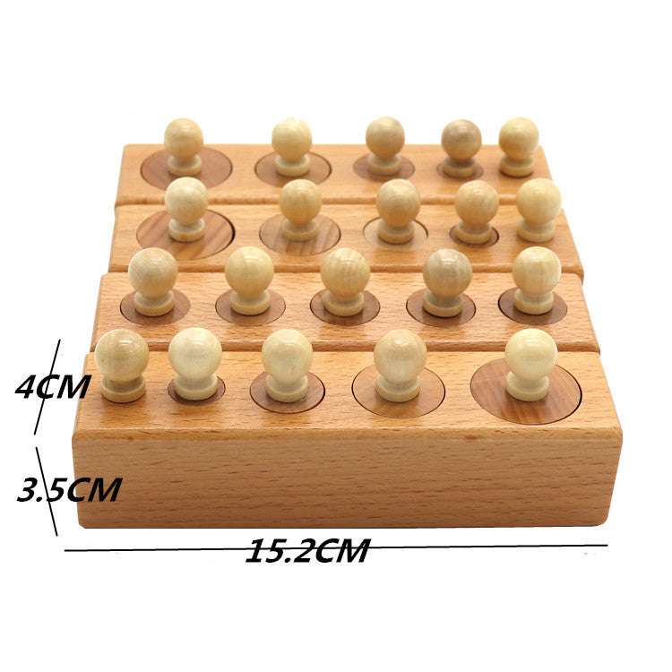 Montessori Kindergarten Wooden Building Blocks