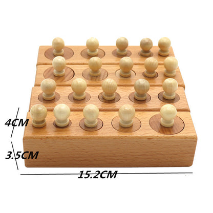 Montessori Kindergarten Wooden Building Blocks