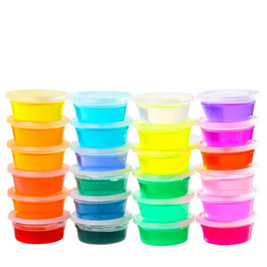 Children's Pastel Crystal Mud Toy