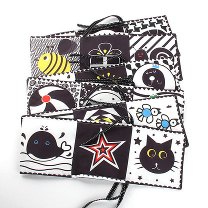 Infant Early Education Educational Toys Double Sided Cloth Book