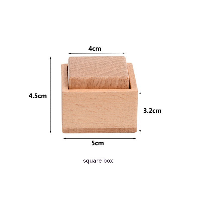 Montessori Teaching Aids Infant Wooden Interactive Educational Toys