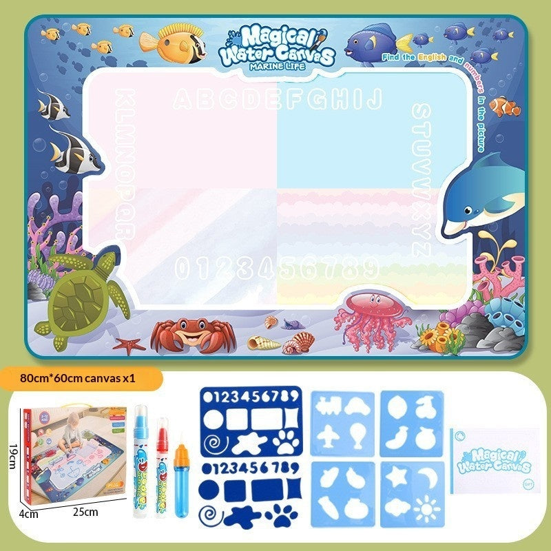 Large Reusable Water Canvas Drawing Mat