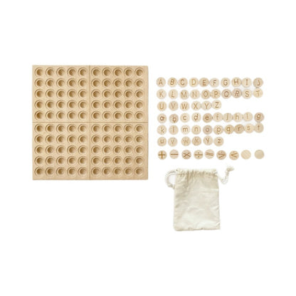 Montessori Teaching Aids Mathematics Enlightenment English Hundred Board