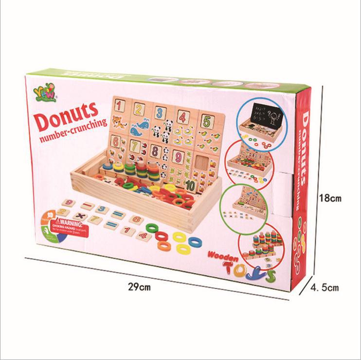 Building Block Donut Digital Math Box