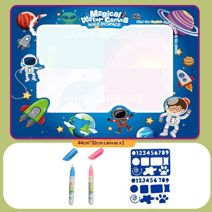 Large Reusable Water Canvas Drawing Mat