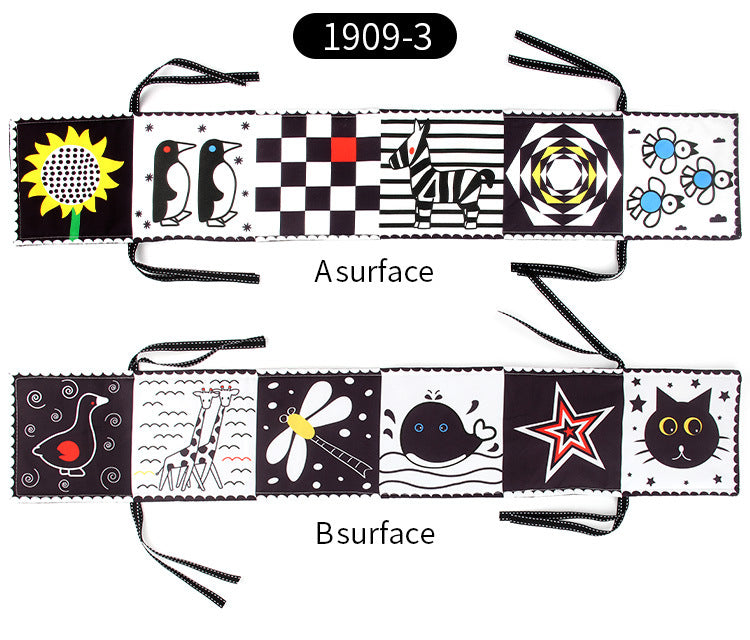 Infant Early Education Educational Toys Double Sided Cloth Book