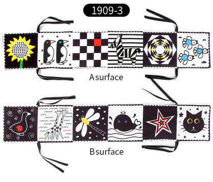 Infant Early Education Educational Toys Double Sided Cloth Book