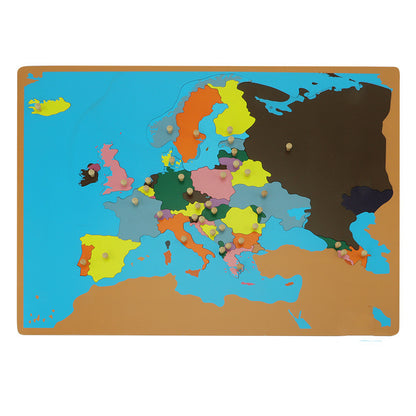 Montessori Science And Culture World Map Panel Toy