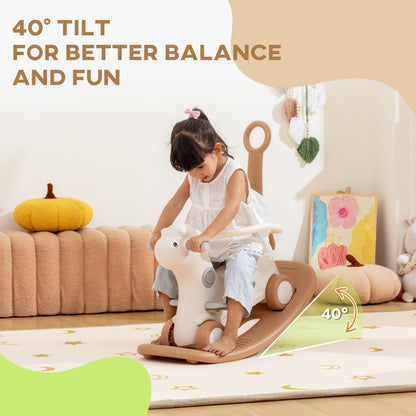 4-in-1 Rocking Horse for Toddlers