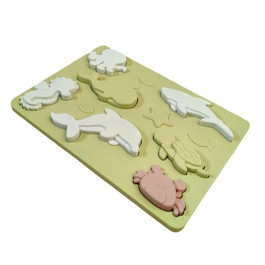 Marine Animal Silicone Building Blocks