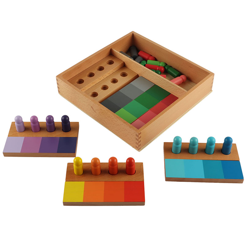Montessori Teaching Aids Sensory Color Game