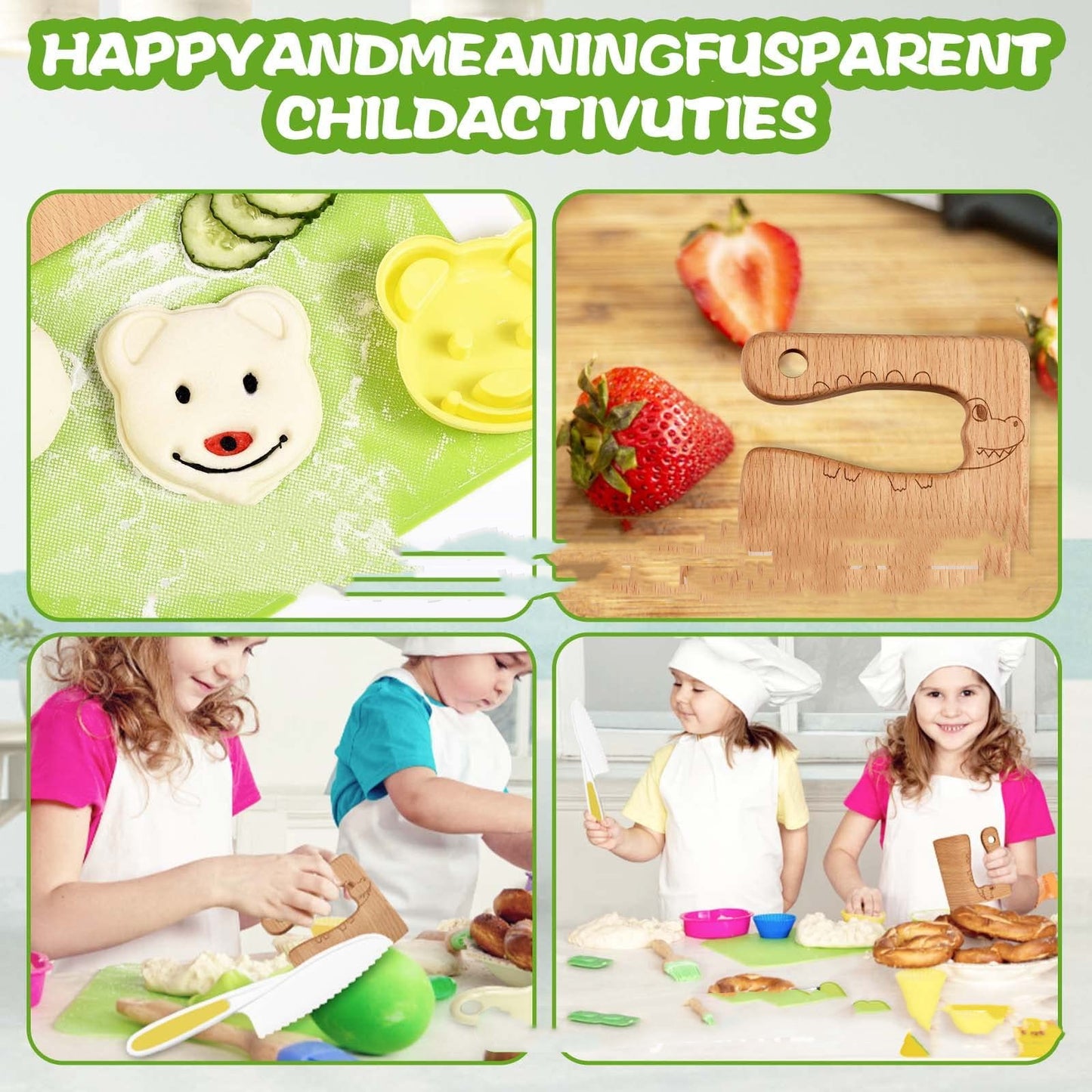 Children's Kitchen Cookware And Baking Toys